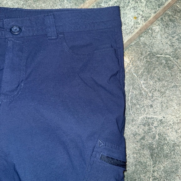 Eddie Bauer Women’s Rainier Tech Capri Pant 12 Navy Blue - Picture 5 of 7